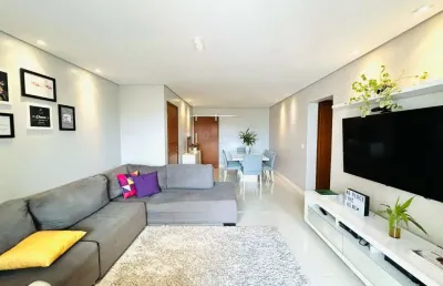 Apartamento tipo para venda em vila assunção com 3 quartos, sendo 3 suítes, 115m²