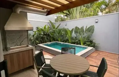 Casa no condomínio capitólio para venda e locação com 4 quartos, sendo 3 suítes, 157m²