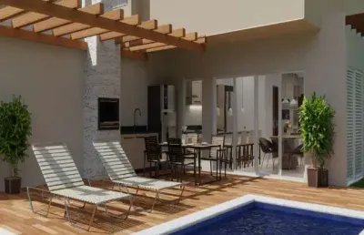 Casa no condomínio villagio de bari para venda com 4 quartos, sendo 4 suítes, 185m²