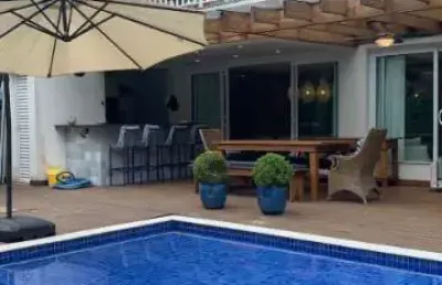 Casa no condomínio blue bay para venda com 5 quartos, sendo 5 suítes, 288m²