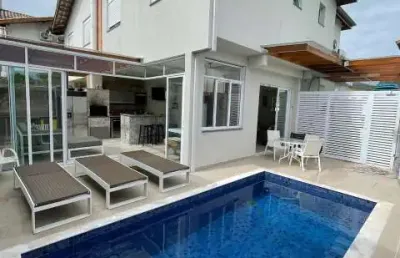 Casa no condomínio residencial perola de juquehy para venda com 4 quartos, sendo 3 suítes, 200m²