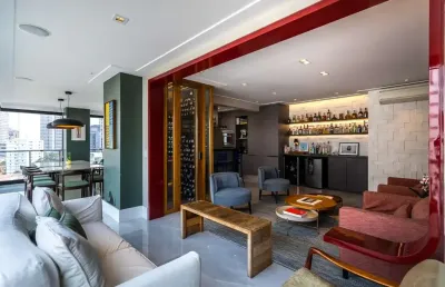 Apartamento tipo para venda em sumaré com 2 quartos, sendo 2 suítes, 140m²