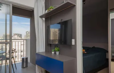 Apartamento tipo para venda em vila nova conceição com 1 quarto, sendo 1 suíte, 27m²