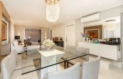 Apartamento tipo para venda em paraíso com 3 quartos, sendo 3 suítes, 213m²