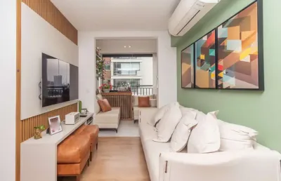 Apartamento tipo para venda em água branca com 2 quartos, sendo 1 suíte, 61m²