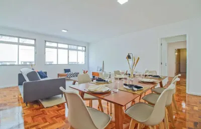 Apartamento tipo para venda em consolação com 3 quartos, sendo 1 suíte, 134m²