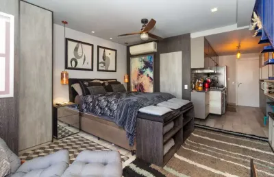 Apartamento tipo para venda em centro com 1 quarto, 82m²