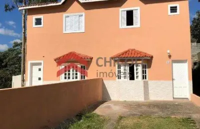 Casa em condomínio fechado com 2 quartos à venda na do posto, 105, chácara santa mônica, vargem grande paulista por r$ 300.000