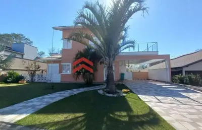 Casa em condomínio fechado com 4 quartos à venda na guapuruvu, 303, santa adelia, vargem grande paulista por r$ 1.050.000