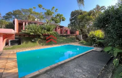 Casa em condomínio fechado com 4 quartos para alugar na estrada fazendinha, 3900, pousada dos bandeirantes, carapicuíba por r$ 16.000