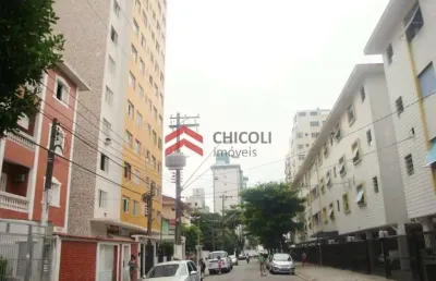 Apartamento com 1 quarto à venda na rua freitas guimarães, 567, itararé, são vicente por r$ 220.000