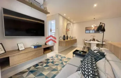 Apartamento com 2 quartos à venda na monte alegre, 51, granja viana, cotia por r$ 395.000