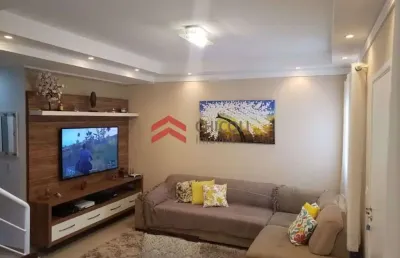 Casa em condomínio fechado com 3 quartos à venda na estrada do lutero, 65, paisagem renoir, cotia por r$ 700.000