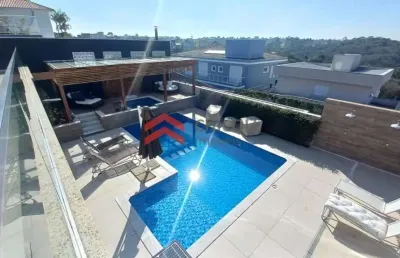 Casa em condomínio fechado com 4 quartos à venda na açai, 715, santa adelia, vargem grande paulista por r$ 4.500.000