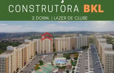 Apartamento com 2 quartos à venda na de caucaia do alto (rec pássaros), 5300, jardim elias, vargem grande paulista por r$ 208.000