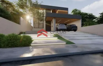 Casa em condomínio fechado com 4 quartos à venda na rosário gaspar, 602, vila industrial, vargem grande paulista por r$ 4.200.000