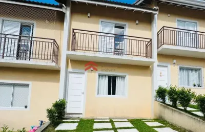 Casa em condomínio fechado com 2 quartos à venda na dos engenheiros, 458, chácara ondas verdes, cotia por r$ 360.000