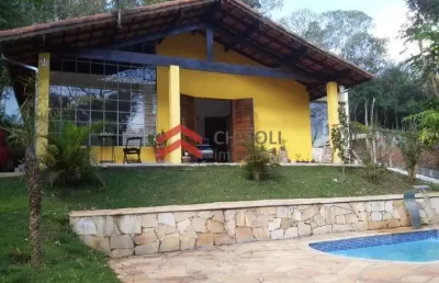 Chácara / sítio com 2 quartos à venda na estrada do rouxinol, 10, condomínio vale do sol, ibiúna por r$ 610.000