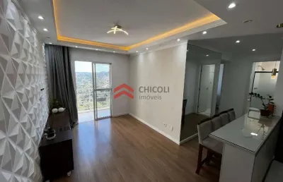 Apartamento com 2 quartos à venda na rua joaquim dos santos leite, 65, jardim barro branco, cotia por r$ 295.000