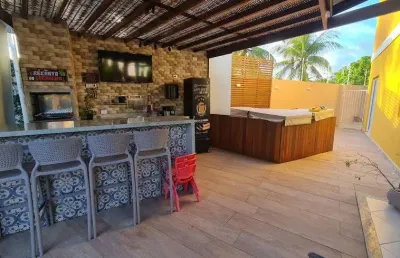 Casa em condomínio fechado com 3 quartos à venda na Avenida Praia de Itapoan, Vilas do Atlantico, Lauro de Freitas