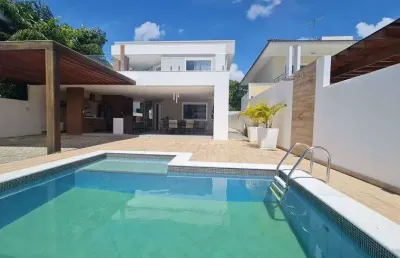 Casa em condomínio fechado com 4 quartos à venda na Avenida Praia de Itapoan, Vilas do Atlantico, Lauro de Freitas