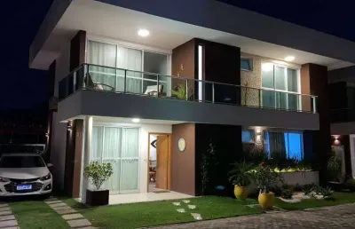 Casa em condomínio fechado com 4 quartos à venda na Avenida Praia de Itapoan, Vilas do Atlantico, Lauro de Freitas