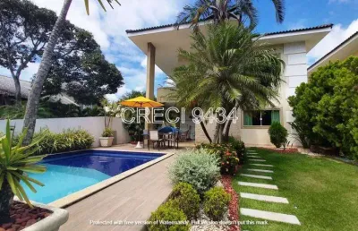 Casa em condomínio fechado com 4 quartos à venda na Avenida Praia de Itapoan, Vilas do Atlantico, Lauro de Freitas