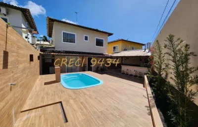 Casa em condomínio fechado com 4 quartos à venda na Avenida Praia de Itapoan, Vilas do Atlantico, Lauro de Freitas