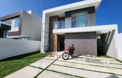 Casa em condomínio fechado com 4 quartos à venda no Abrantes, Camaçari 