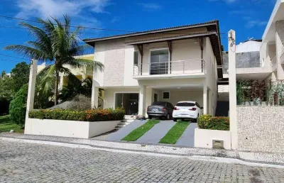Casa em condomínio fechado com 4 quartos à venda na Avenida Praia de Itapoan, Vilas do Atlantico, Lauro de Freitas