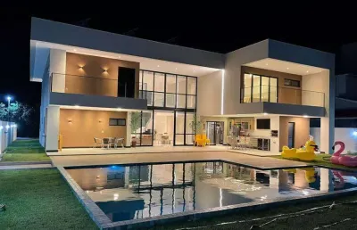 Casa em condomínio fechado com 4 quartos à venda no Abrantes, Camaçari 