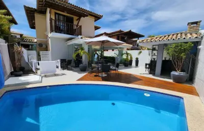 Casa em condomínio fechado com 4 quartos à venda na Avenida Praia de Itapoan, Vilas do Atlantico, Lauro de Freitas