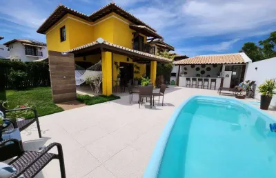 Casa em condomínio fechado com 4 quartos à venda na Avenida Praia de Itapoan, Vilas do Atlantico, Lauro de Freitas