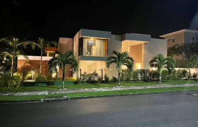 Casa em condomínio fechado com 4 quartos à venda na Rodovia BA-099 - Estrada do Côco, Abrantes, Camaçari