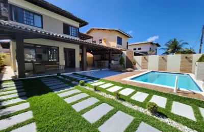 Casa em condomínio fechado com 4 quartos à venda na Avenida Praia de Itapoan, Vilas do Atlantico, Lauro de Freitas