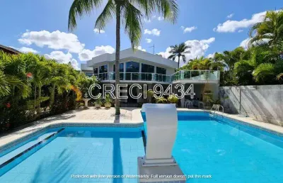 Casa em condomínio fechado com 5 quartos à venda na Avenida Praia de Itapoan, Vilas do Atlantico, Lauro de Freitas