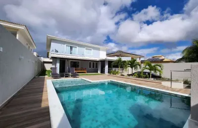 Casa em condomínio fechado com 5 quartos à venda na Avenida Praia de Itapoan, Vilas do Atlantico, Lauro de Freitas