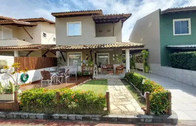 Casa em condomínio fechado com 4 quartos à venda na Avenida Praia de Itapoan, 9, Buraquinho, Lauro de Freitas