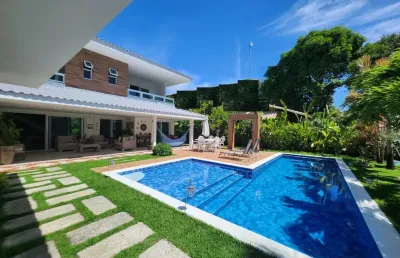 Casa em condomínio fechado com 4 quartos à venda no Busca-Vida, Camaçari 