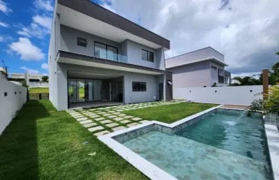 Casa em condomínio fechado com 4 quartos à venda no Alphaville Litoral  Norte 1, Camaçari 
