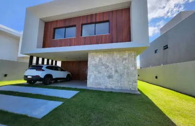 Casa em condomínio fechado com 4 quartos à venda na Rua Caraíva, 2, Abrantes, Camaçari