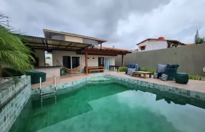 Casa em condomínio fechado com 4 quartos à venda na Avenida Praia de Itapoan, 9, Vilas do Atlantico, Lauro de Freitas