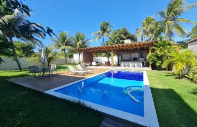 Casa em condomínio fechado com 4 quartos à venda na Rodovia BA-099 - Estrada do Côco, 3, Busca-Vida, Camaçari