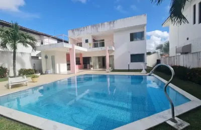Casa em condomínio fechado com 5 quartos à venda na Alameda Praia de Imbe, 3, Vilas do Atlantico, Lauro de Freitas
