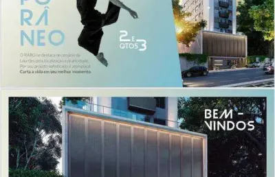 Apartamento com 2 quartos à venda na Rua Santa Catarina, Lourdes, Belo Horizonte