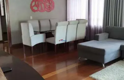 Amplo apartamento 3 quartos (180m²), semi mobiliado