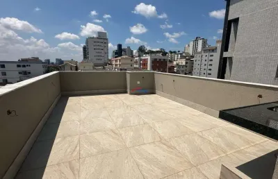 Cobertura 2, quartos, suíte, 2 vagas, alto barroca, nova