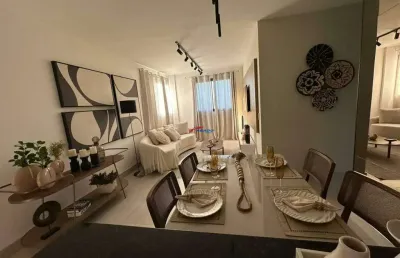 Apartamento 2 quartos, suíte, lazer completo, ótima localização, academia