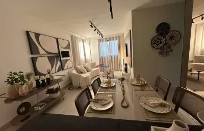 Apartamento 2 quartos, suíte, lazer completo, ótima localização, academia