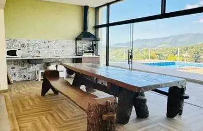 Chácara com 03 quartos à venda  por r$950.000,00, jd estância brasil, atibaia/sp
